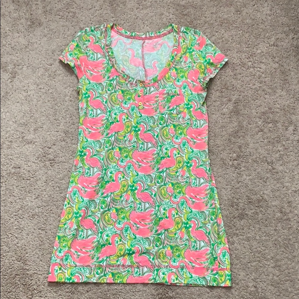 Lilly Pulitzer • Britton Dress - “Hot Wings” Print